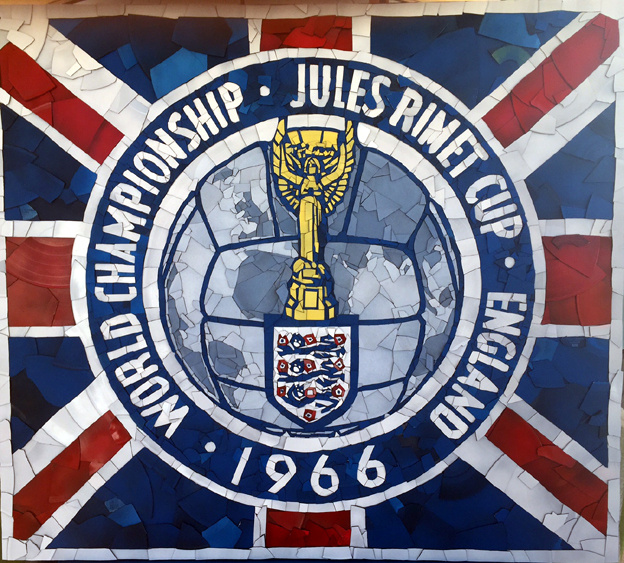 Ed Chapman World Cup mosaic in 1966 records